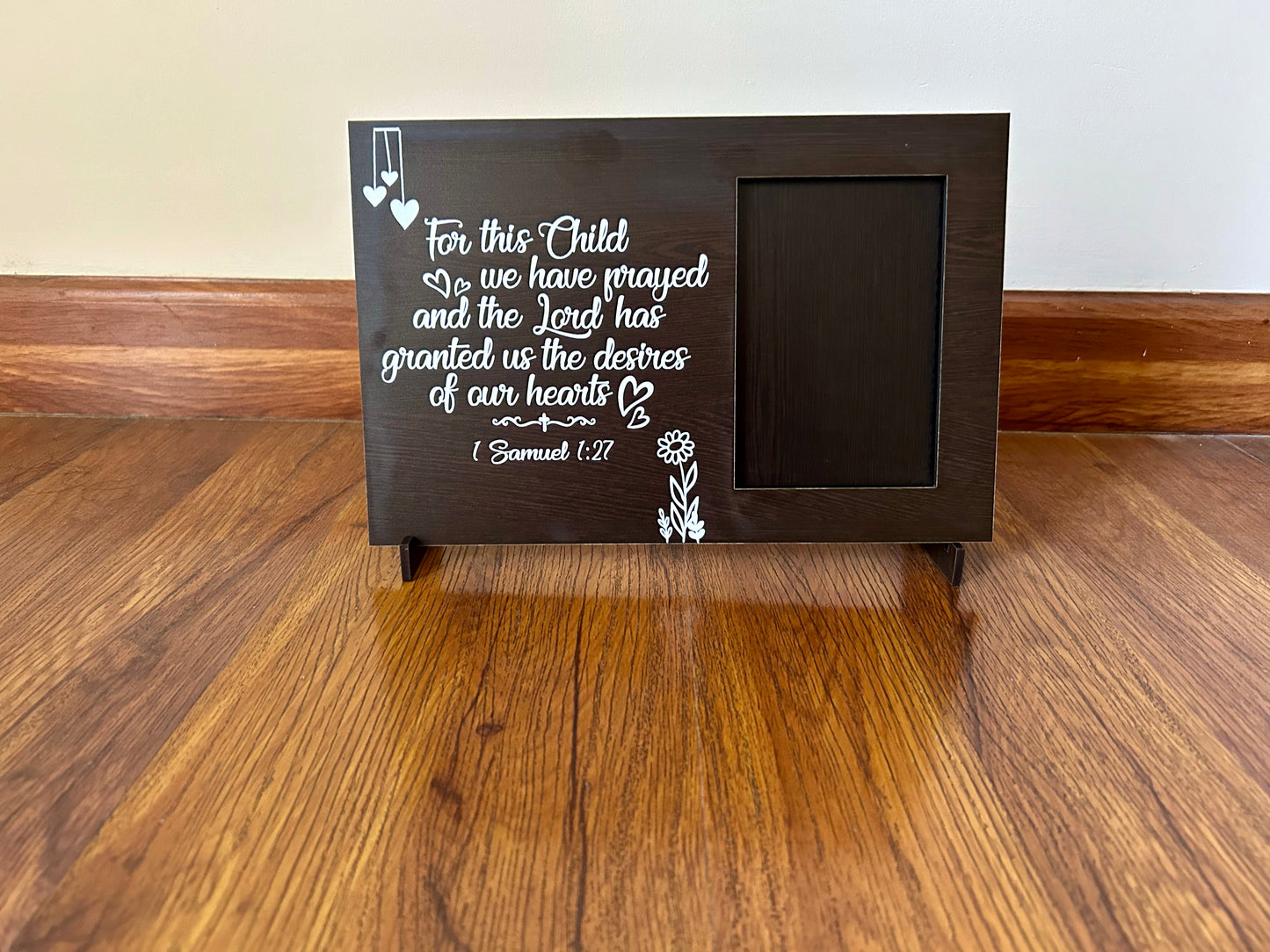Wooden Photo Frames- Wrap your memories in the Word of God