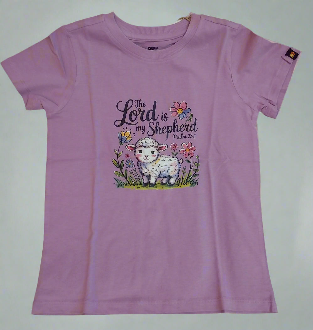 "Wrapped In a Blessing, I am a Child of God"- 100% Organic Cotton Short Sleeves Tees for Children