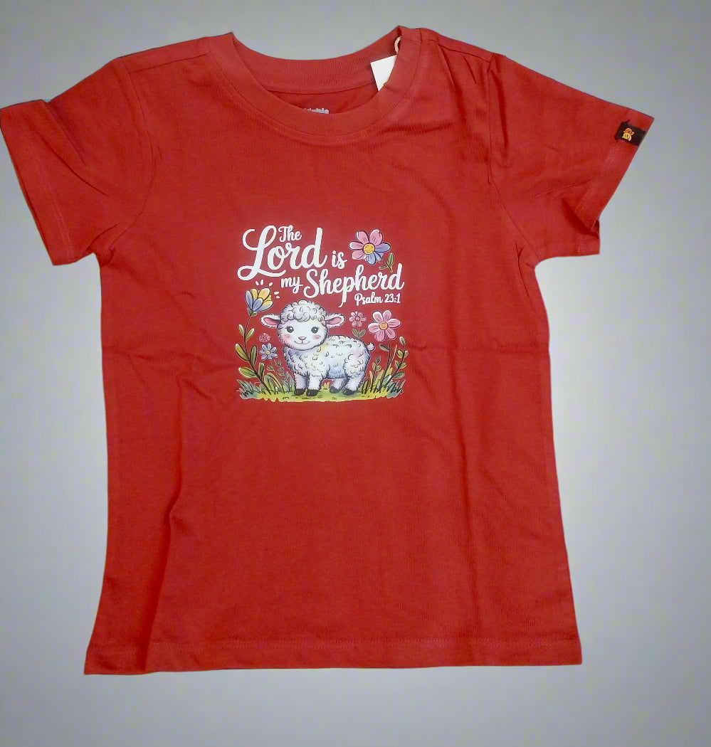 "Wrapped In a Blessing, I am a Child of God"- 100% Organic Cotton Short Sleeves Tees for Children