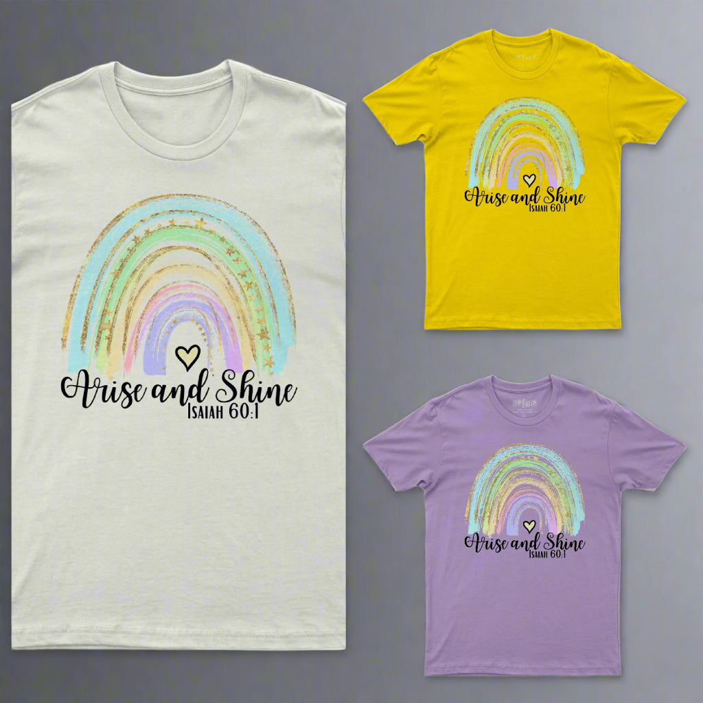 "Wrapped In a Blessing, I am a Child of God"- 100% Organic Cotton Short Sleeves Tees for Children