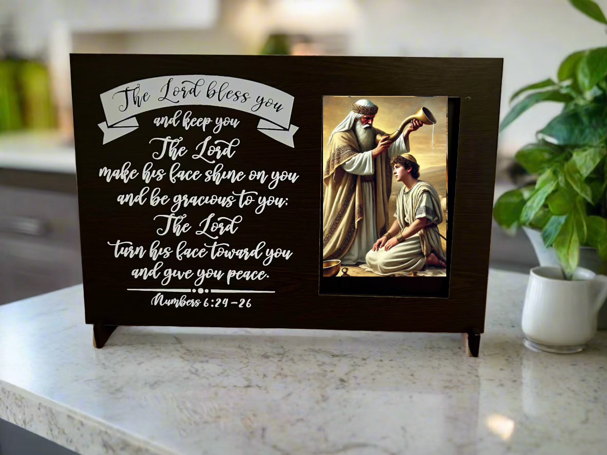 Wooden Photo Frames- Wrap your memories in the Word of God