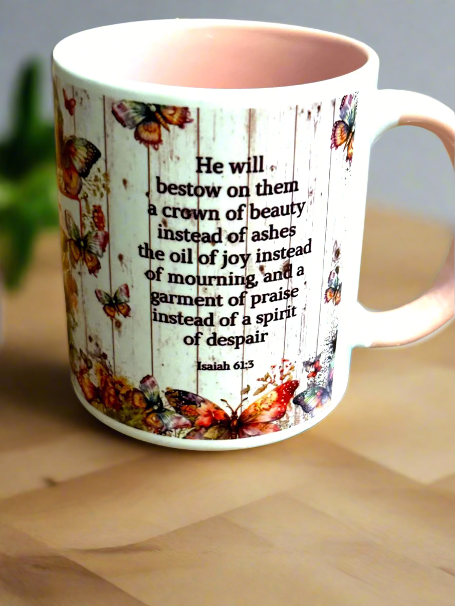 #6 Ceramic Mug (11oz) Inspiring Daily Faith