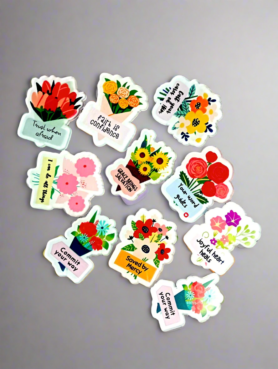 Assorted Fridge Magnets (Savers Pack, a set of 15)