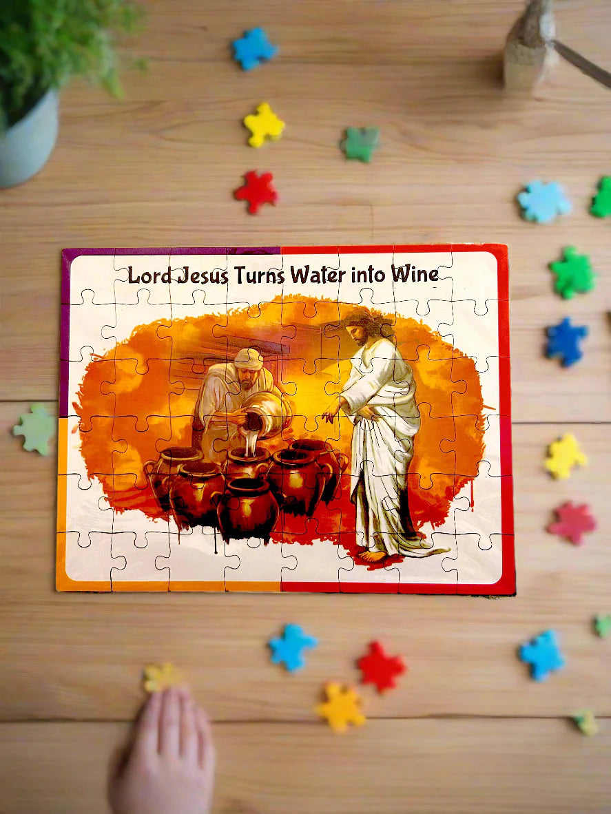 Set of 4 Christian Puzzles (Value Pack)