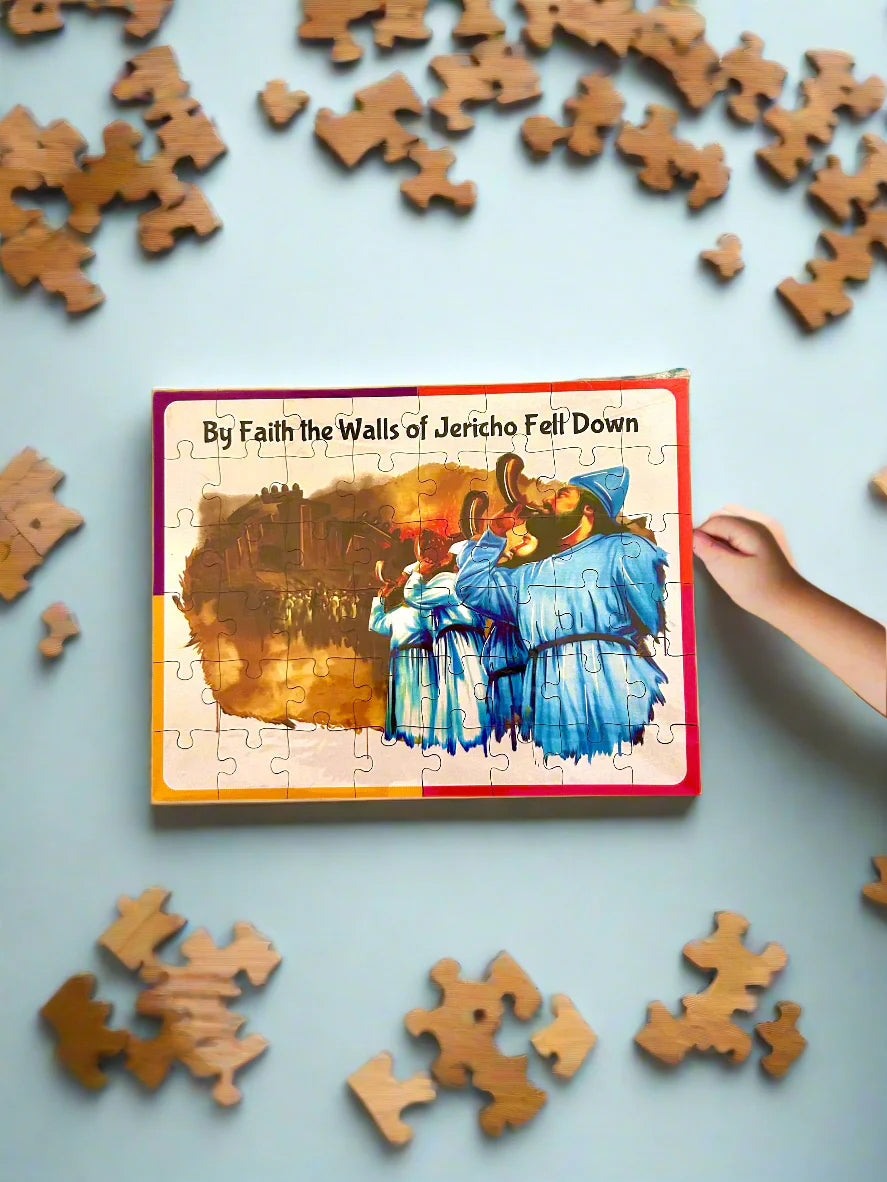 Set of 4 Christian Puzzles (Value Pack)