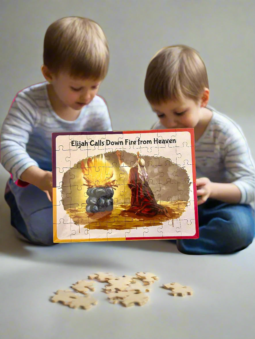 Set of 4 Christian Puzzles (Value Pack)