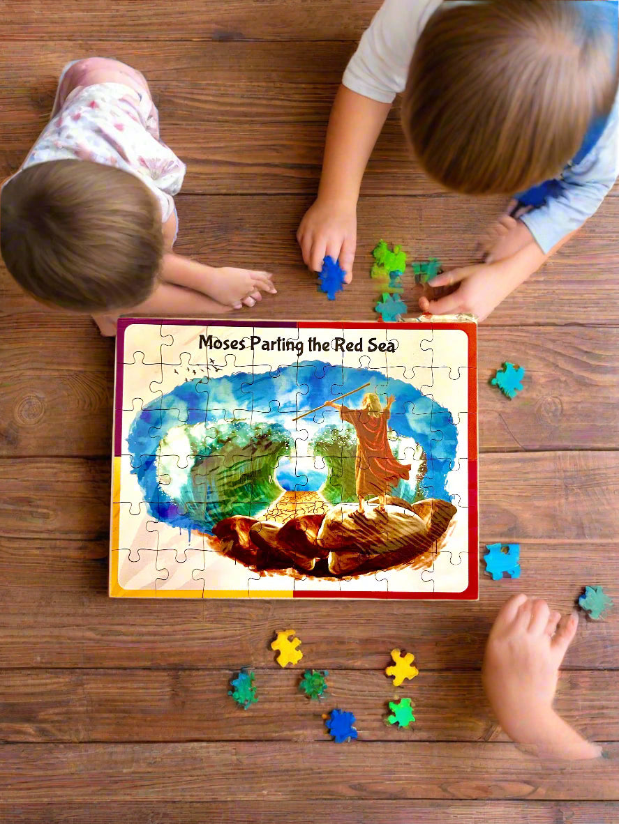 Set of 4 Christian Puzzles (Value Pack)
