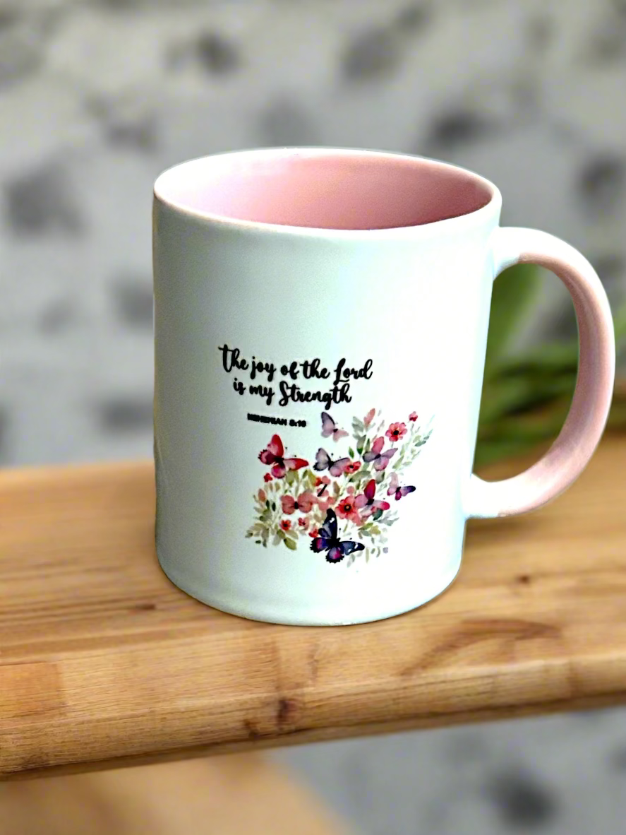 #6 Ceramic Mug (11oz) Inspiring Daily Faith
