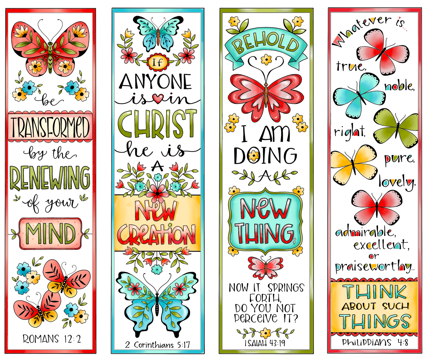 Bookmarks: Beautifully illustrated premium quality bookmarks