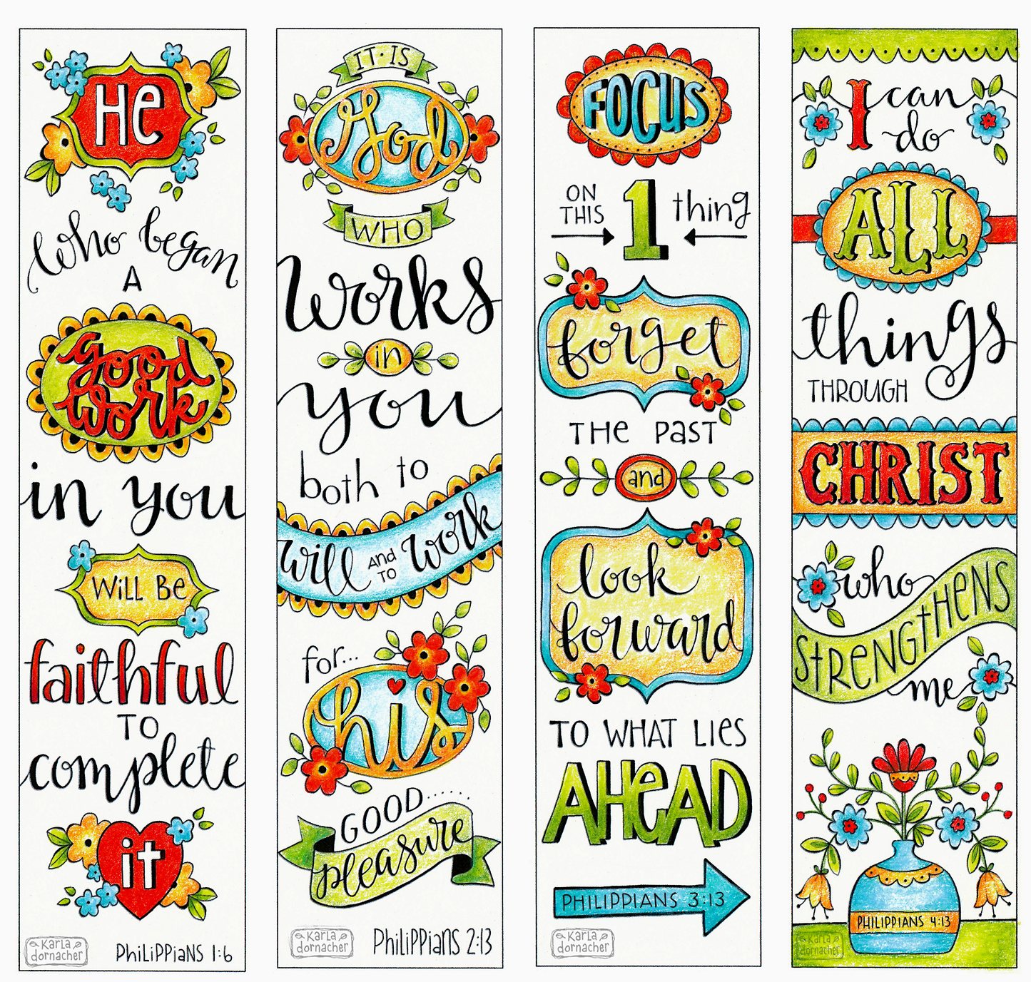 Bookmarks: Beautifully illustrated premium quality bookmarks