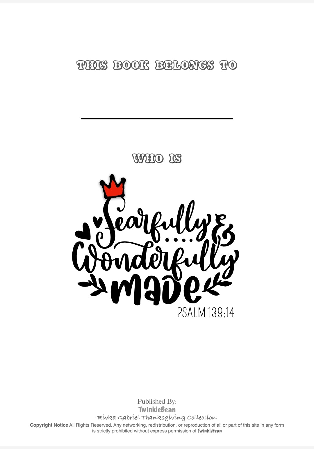 Colour Bible Verses and Promises- 37 page colouring book for children