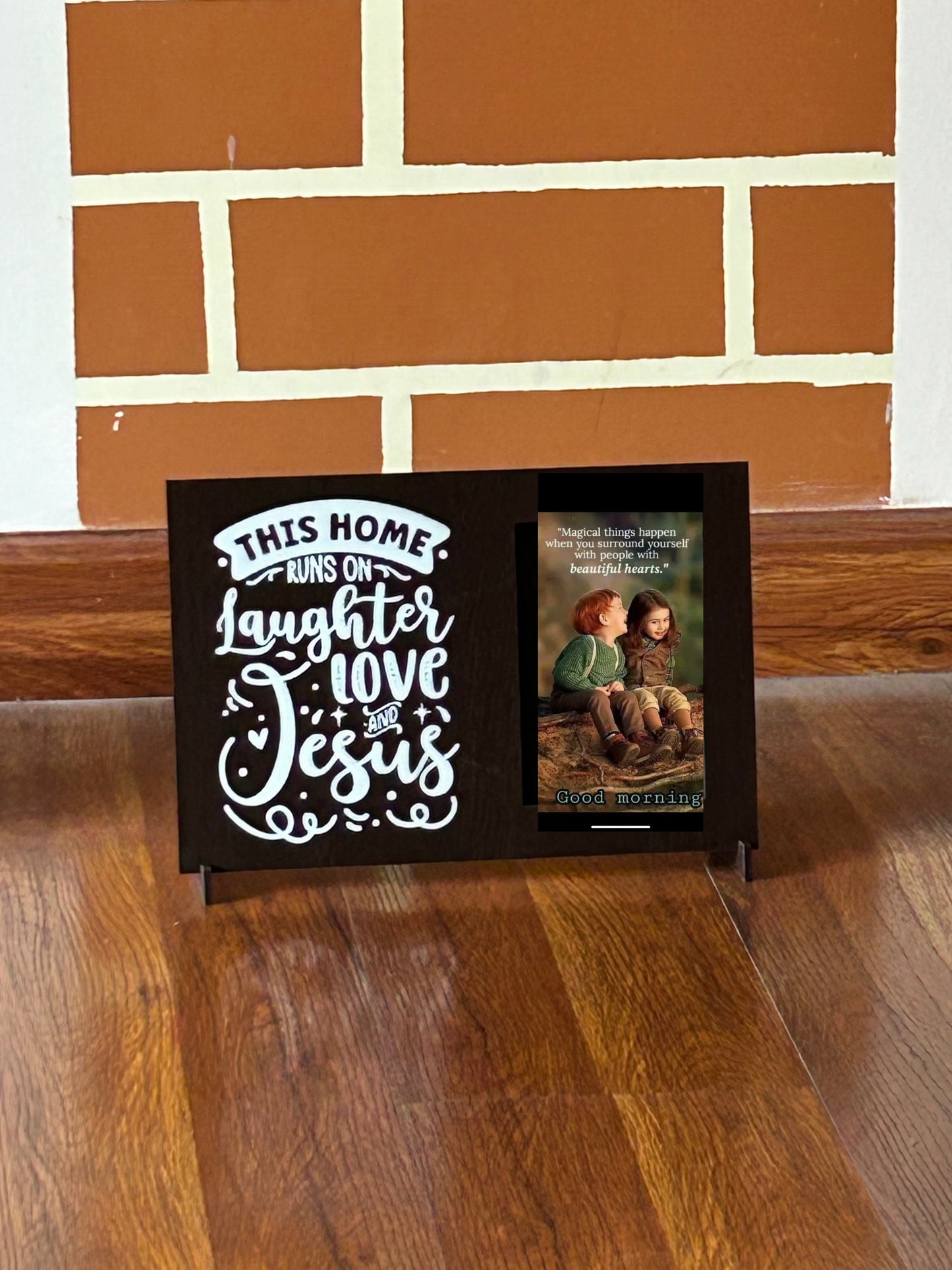 Wooden Photo Frames- Wrap your memories in the Word of God