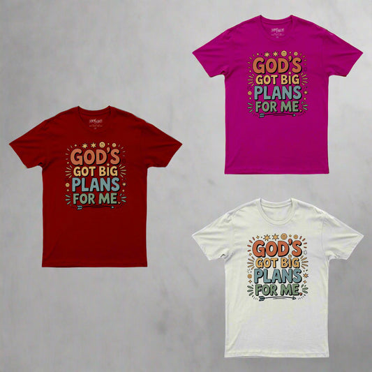 "Wrapped In a Blessing, I am a Child of God"- 100% Organic Cotton Short Sleeves Tees for Children