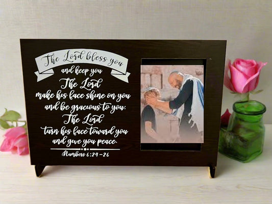 Priestly Blessing Photo Frame- Aaronic Blessing
