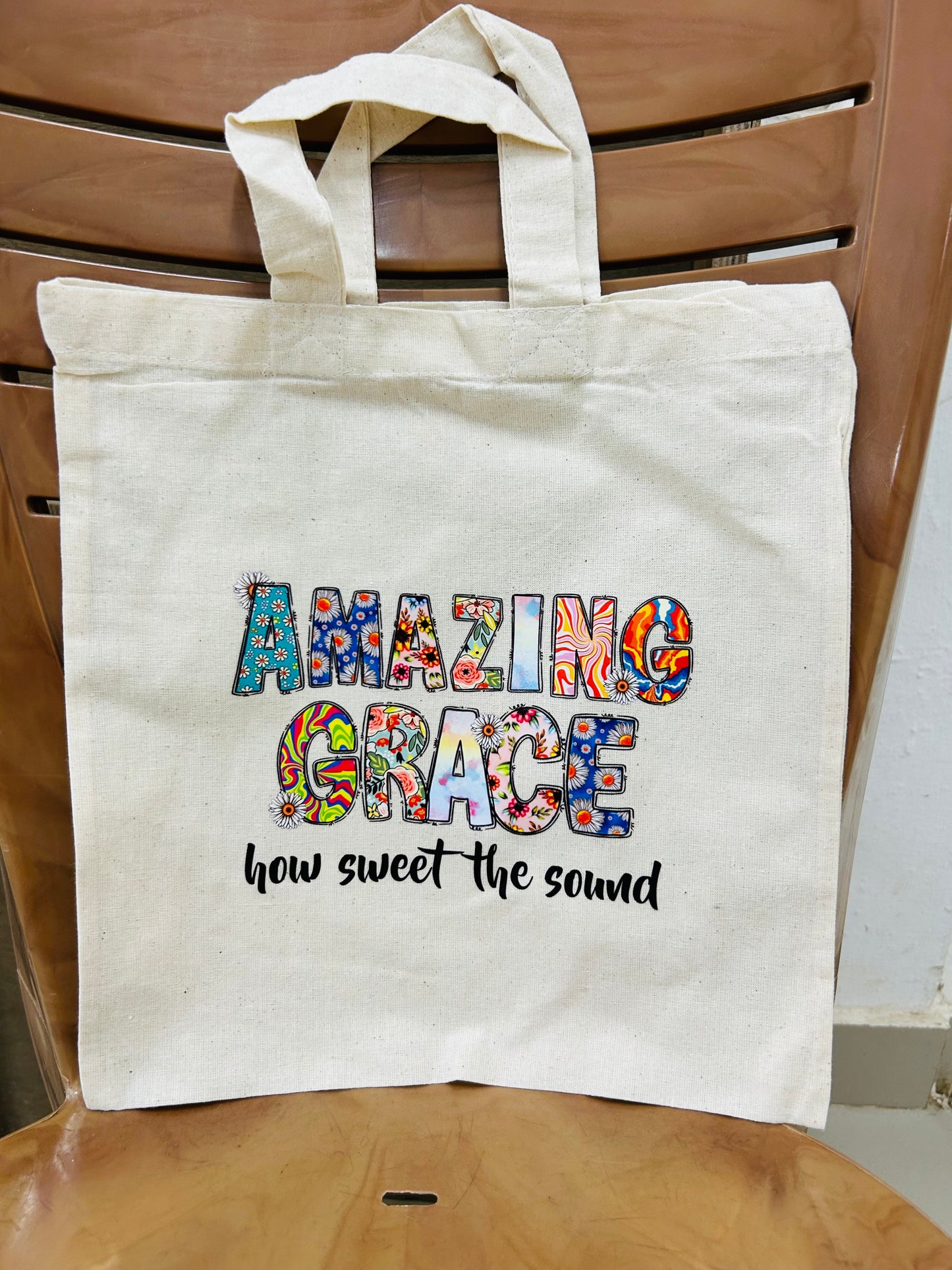 Amazing Grace Tote Bag