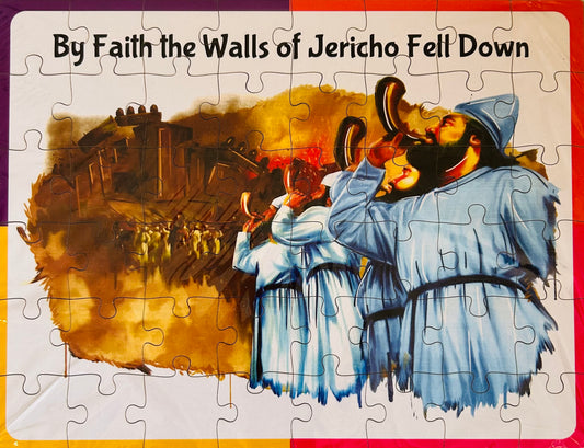 Christian Puzzle- By Faith the Walls of Jericho Fell